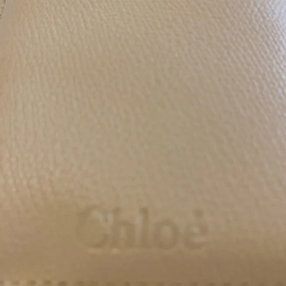 New Chloe Eyewear.Soft Pink Pebble Leather Padded Eye Glass case - Picture 4 of 6